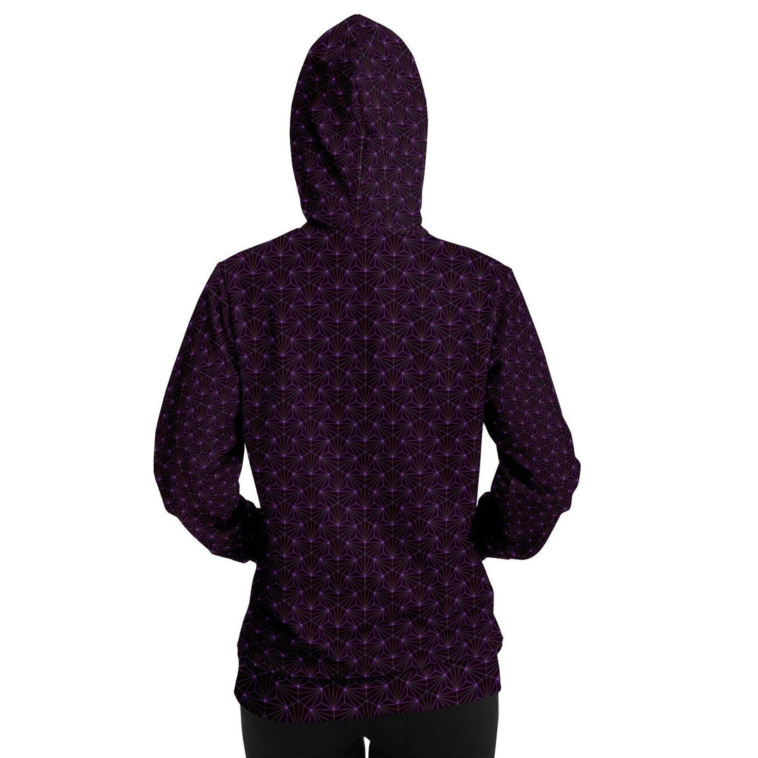 Amethyst Sacred Connections Premium Pullover Hoodie - Manifestie