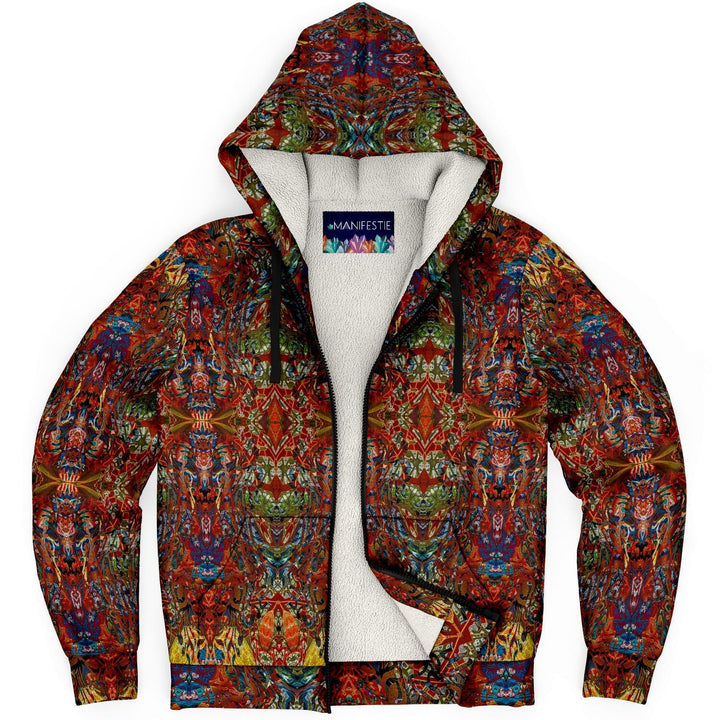 Liquid Nirvana Premium Sherpa Lined Zip Hoodie - Manifestie