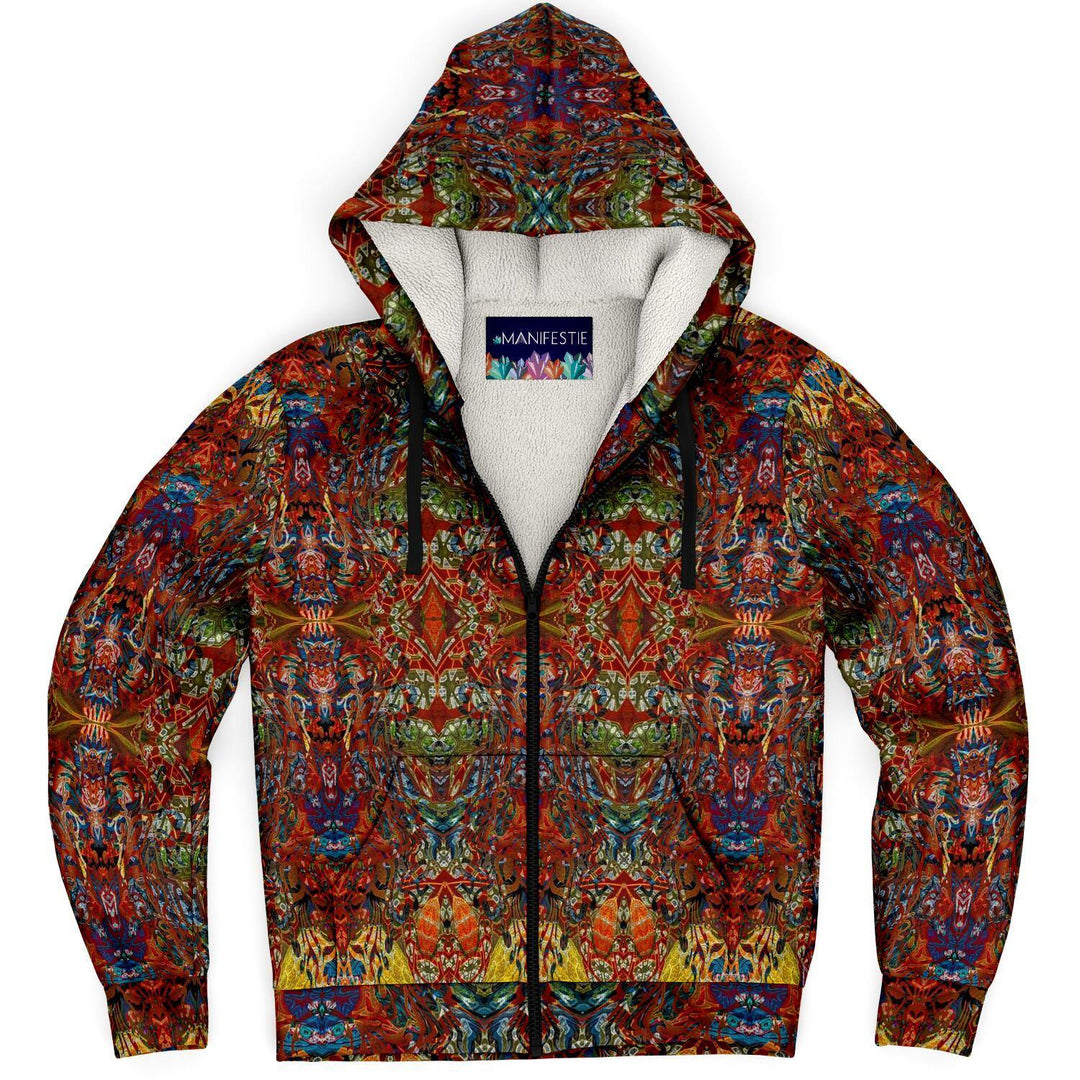 Liquid Nirvana Premium Sherpa Lined Zip Hoodie - Manifestie