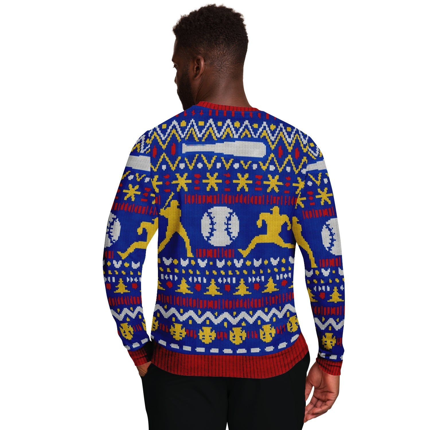 Home For Christmas Baseball Sweatshirt | Unisex Ugly Christmas Sweater, Xmas Sweater, Holiday Sweater, Festive Sweater, Funny Sweater, Funny Party Shirt