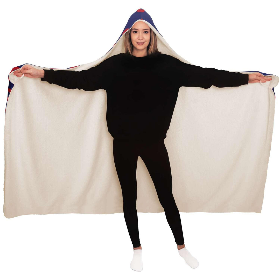 Fishman Donuts Phish PREMIUM HOODED BLANKET with WRIST STRAPS | Phish Band - Manifestie