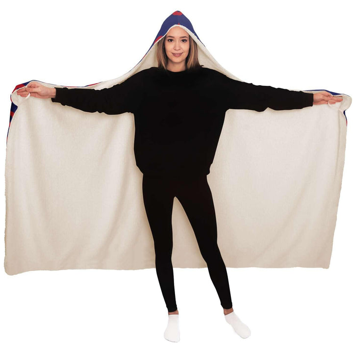 Fishman Donuts Phish PREMIUM HOODED BLANKET with WRIST STRAPS | Phish Band - Manifestie