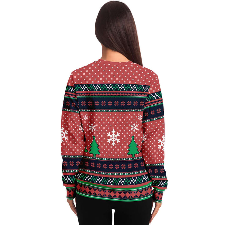 I'm Full Of Holiday Spirit Sweatshirt | Unisex Ugly Christmas Sweater, Xmas Sweater, Holiday Sweater, Festive Sweater, Funny Sweater, Funny Party Shirt