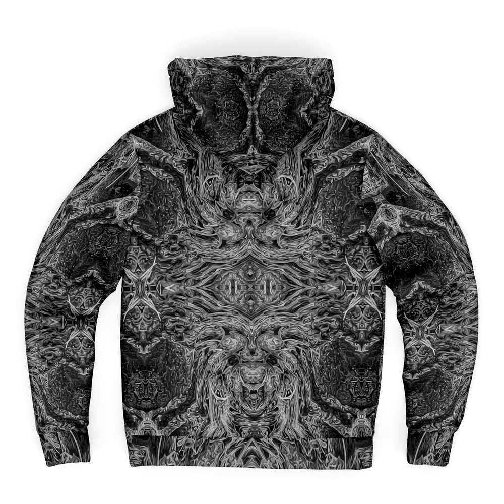 Shadow Premium Sherpa Lined Zip Hoodie - Manifestie