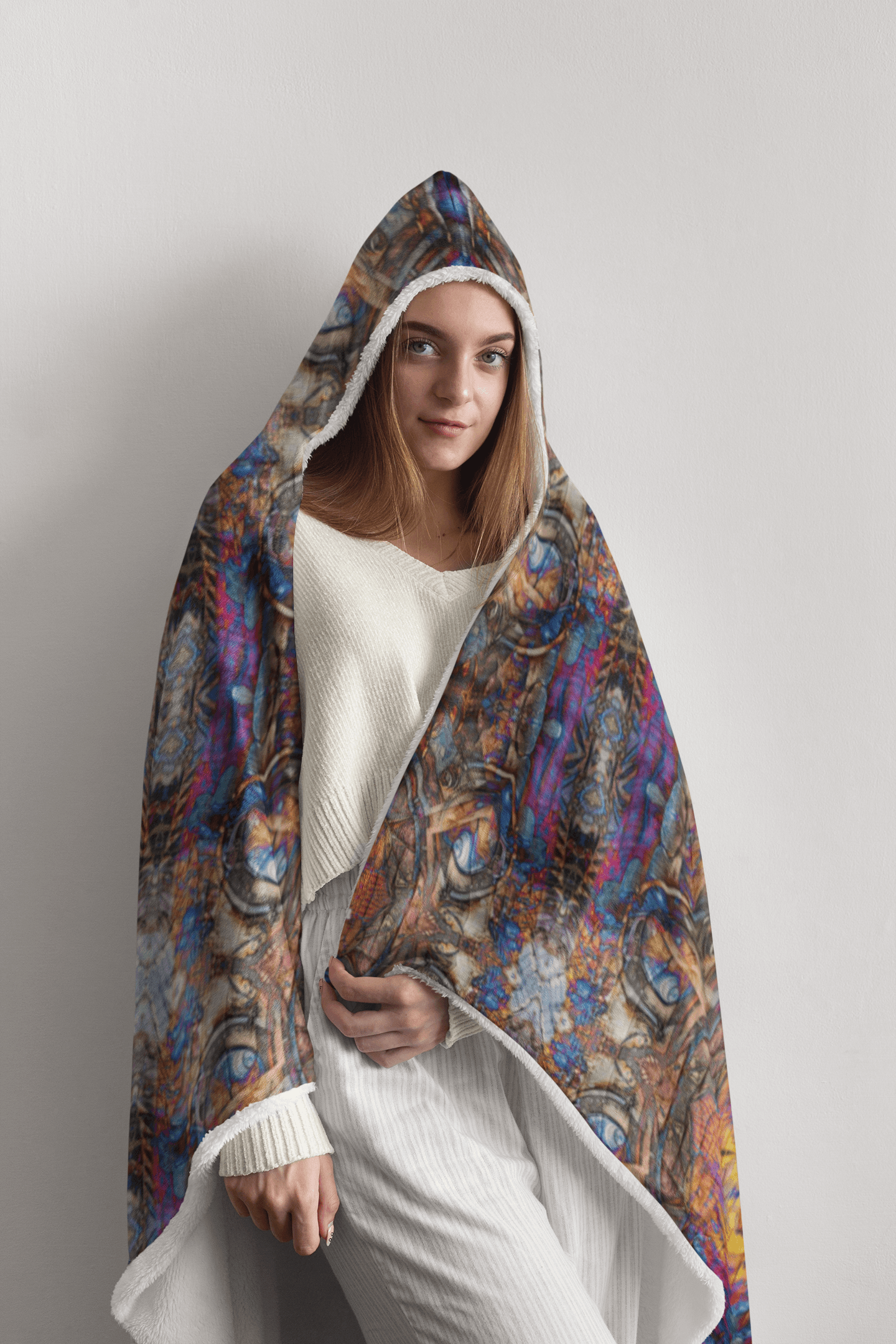 FEVER DREAMIN HOODED BLANKET | Plush, Premium Sherpa | Kids, Adult - Manifestie