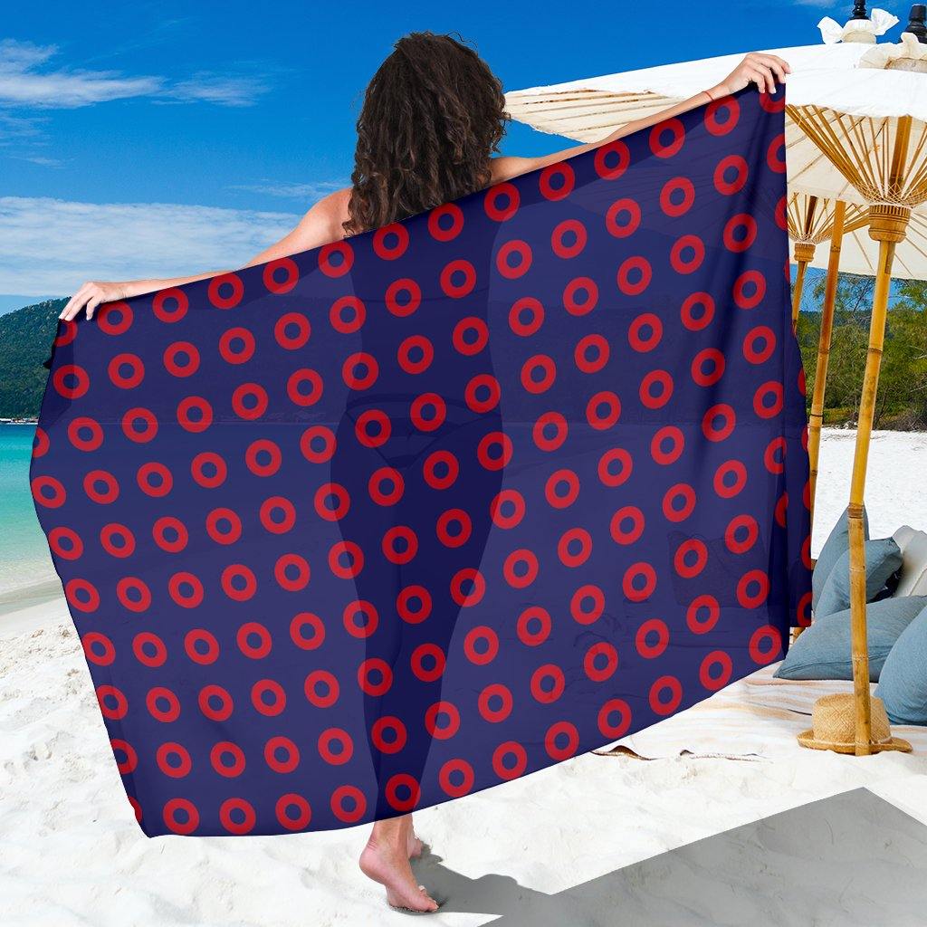 Phish Band Fishman Donuts Beach Cover Up | Sarong | Pareo - Manifestie