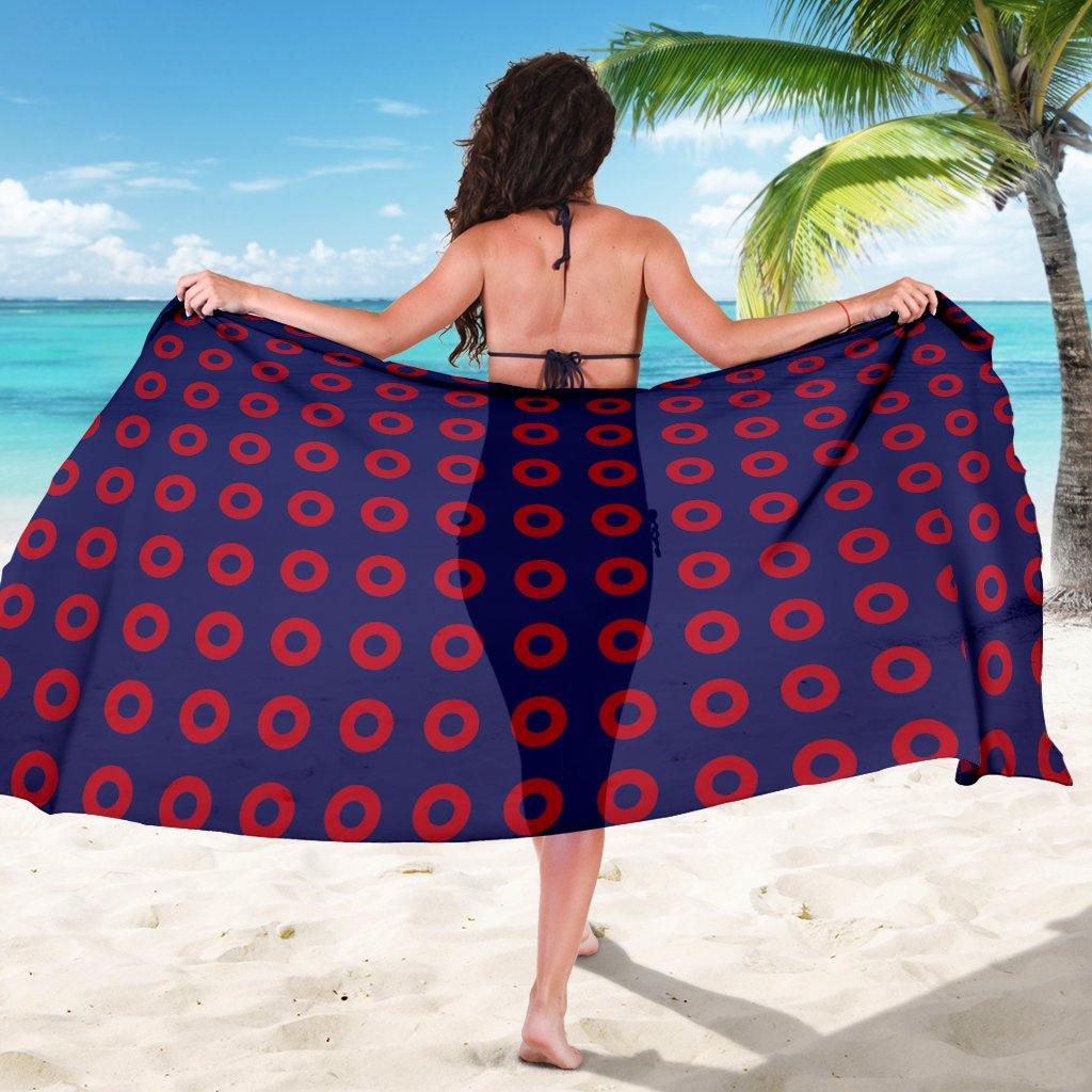 Phish Band Fishman Donuts Beach Cover Up | Sarong | Pareo - Manifestie