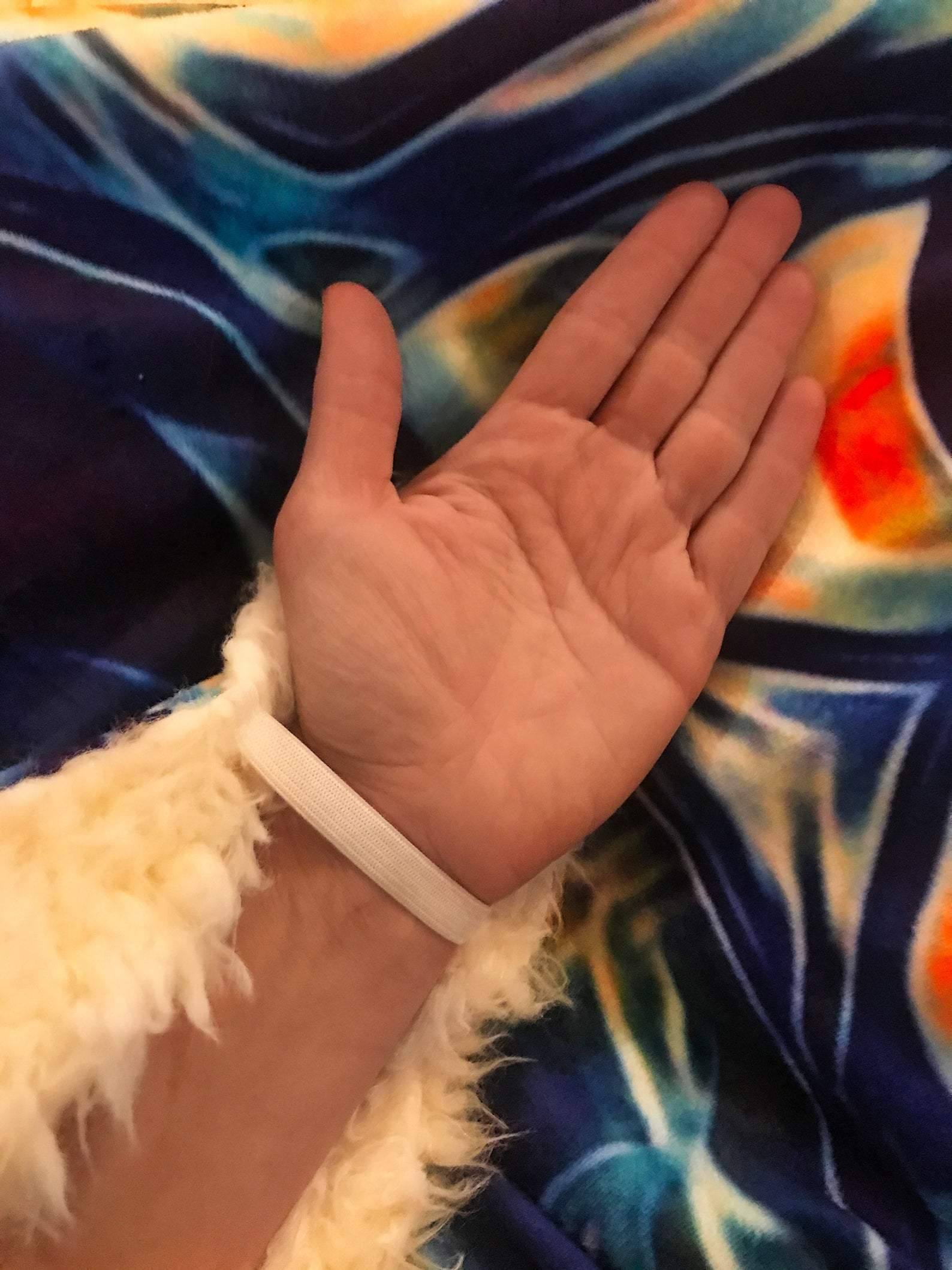 EXPANSION HOODED PREMIUM HOODED BLANKET WITH WRIST STRAPS | Plush, Premium Sherpa | Kids, Adult - Manifestie