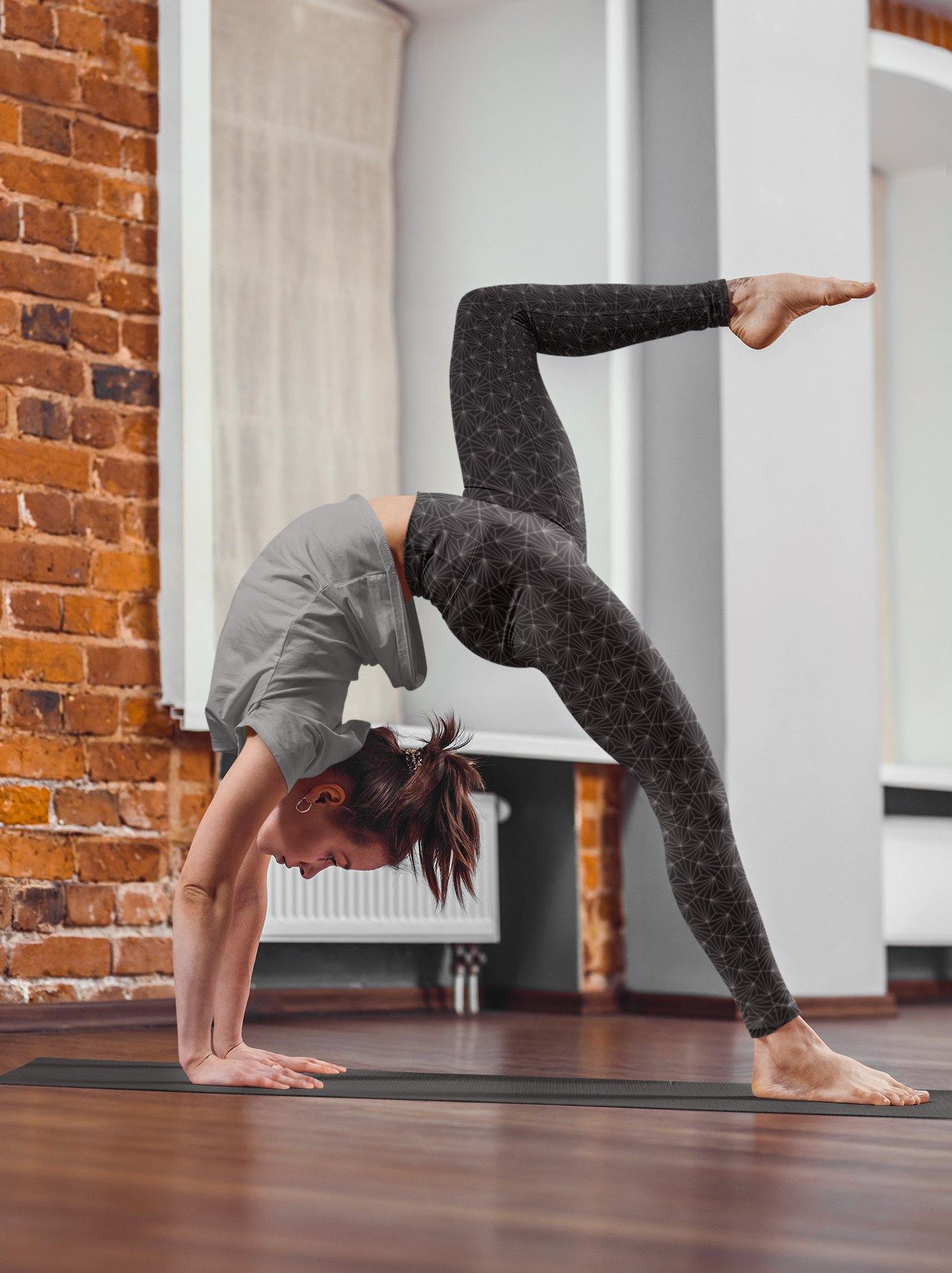 Onyx Sacred Connections Premium Yoga Leggings - Manifestie
