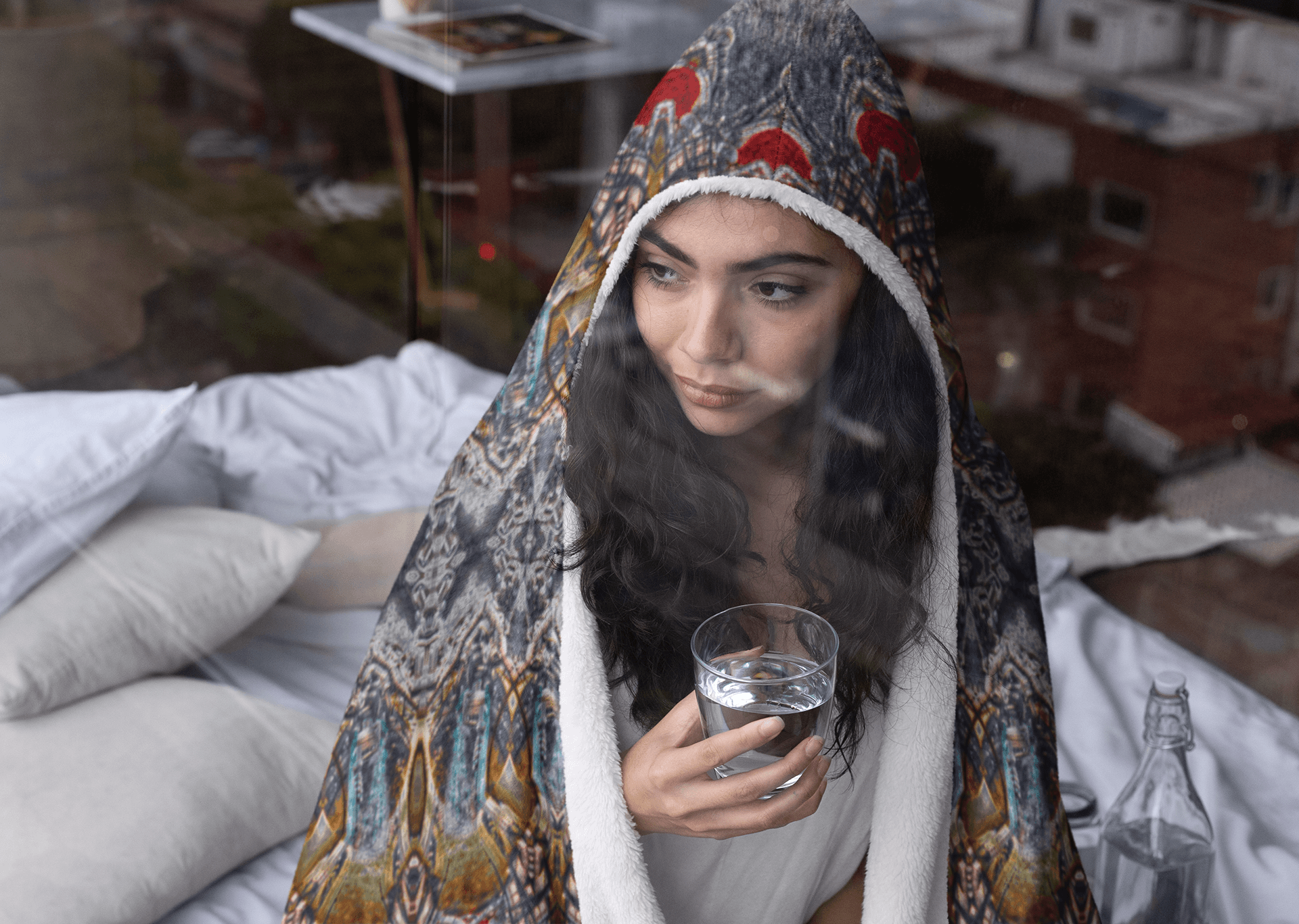 PHARAOHS DREAM HOODED BLANKET | Plush, Premium Sherpa | Kids, Adult - Manifestie