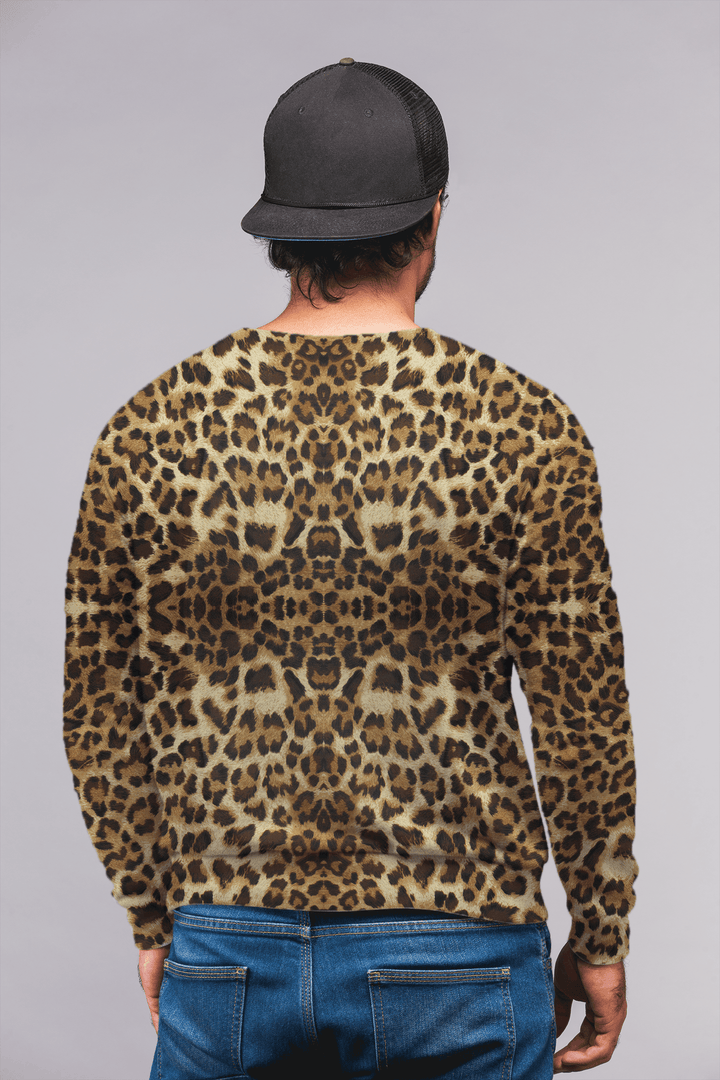 LEOPARD unisex PREMIUM SWEATSHIRT - Manifestie