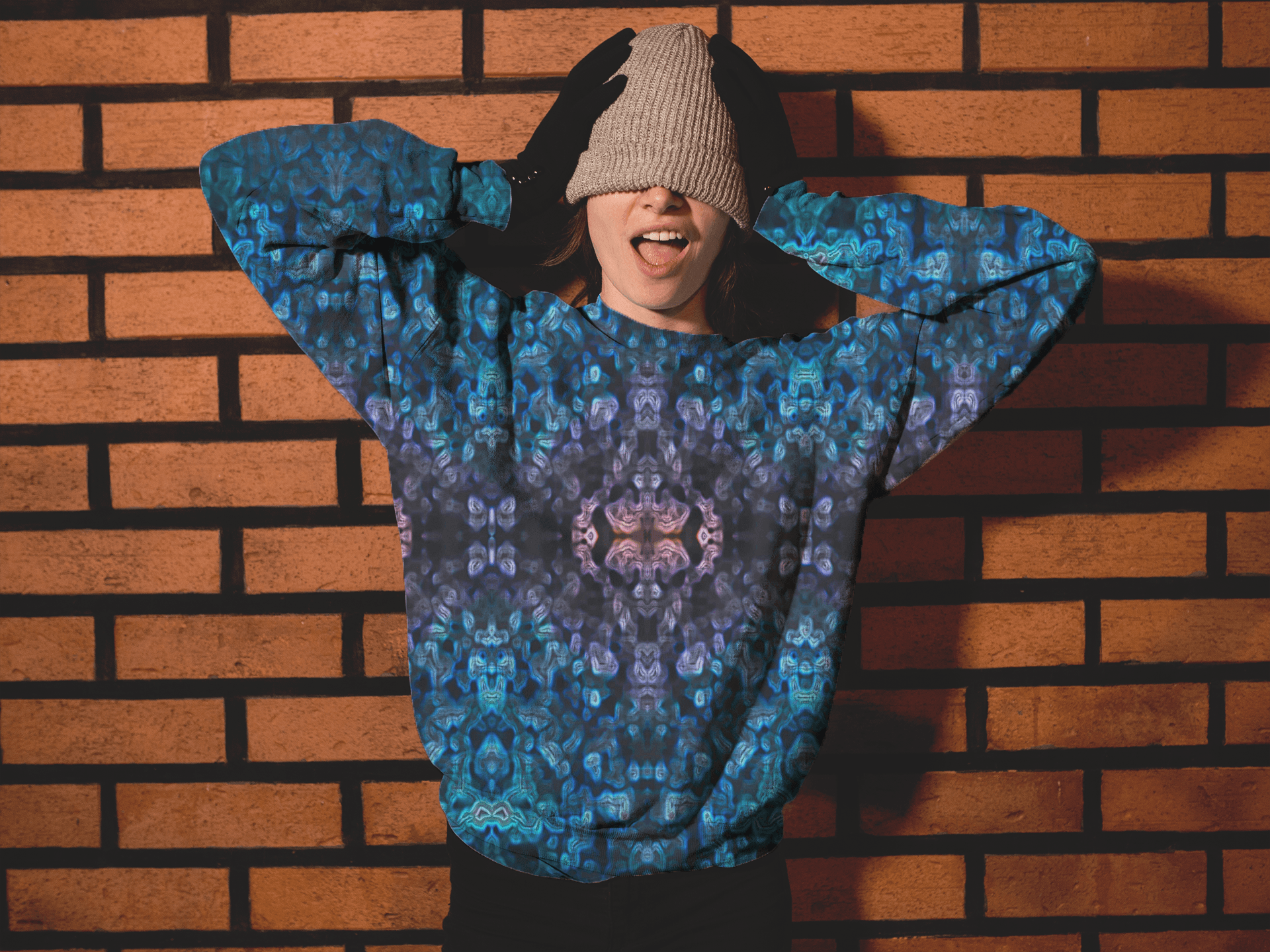 SEA ANEMONE unisex PREMIUM SWEATSHIRT - Manifestie