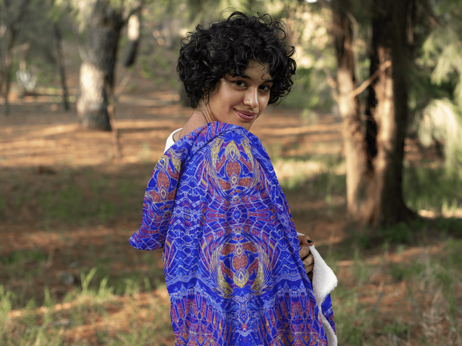 TEMPLE OF ANUBIS PREMIUM HOODED BLANKET with WRIST STRAPS | Plush, Premium Sherpa | Kids, Adult - Manifestie